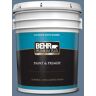 BEHR PREMIUM PLUS 5 gal. #S510-5 Skinny Jeans Satin Enamel Exterior Paint & Primer