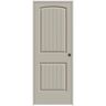 JELD-WEN 36 in. x 80 in. Santa Fe Desert Sand Left-Hand Smooth Solid Core Molded Composite MDF Single Prehung Interior Door