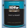 BEHR PREMIUM PLUS 1 gal. #570D-4 Colorado Springs Satin Enamel Exterior Paint & Primer