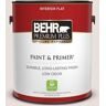 BEHR PREMIUM PLUS 1 gal. #730A-2 Cloud Nine Flat Low Odor Interior Paint & Primer