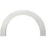 Fypon 36 in. inside width x 22 in. inside height x 1 in. Polyurethane Half Round Arch Trim Flat