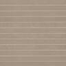 Bedrosians Sahara Square 1 in. x 12 in. Matte Taupe Porcelain Mosaic Tile (4.84 sq. ft./Case)