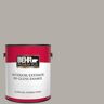 BEHR PREMIUM PLUS 1 gal. #T17-09 Laid Back Gray Hi-Gloss Enamel Interior/Exterior Paint