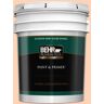 BEHR PREMIUM PLUS 5 gal. #P200-2A Hug Goodbye Semi-Gloss Enamel Exterior Paint & Primer