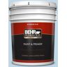 BEHR PREMIUM PLUS 5 gal. #M500-1 Tinted Ice Flat Exterior Paint & Primer