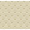 Seabrook Designs Soft Beige Chrysler Arches Paper Unpasted Nonwoven Wallpaper Roll 60.75 sq. ft.