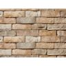 ClipStone Tan Ledgestone Flats 4"x"6 to 17" Siding - 5 SF