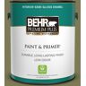 BEHR PREMIUM PLUS 1 gal. #S370-6 Seaweed Salad Semi-Gloss Enamel Low Odor Interior Paint & Primer