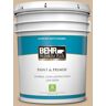 BEHR PREMIUM PLUS 5 gal. #S280-3 Practical Tan Satin Enamel Low Odor Interior Paint & Primer