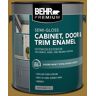 BEHR PREMIUM 1 gal. #M300-7 Persian Gold Semi-Gloss Enamel Interior/Exterior Cabinet, Door & Trim Paint