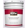 BEHR PREMIUM PLUS 5 gal. #M570-1 In the Spotlight Hi-Gloss Enamel Interior/Exterior Paint