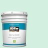 BEHR PREMIUM PLUS 5 gal. #480C-2 Pastel Jade Satin Enamel Low Odor Interior Paint & Primer