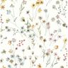 Advantage Heidi Yellow Watercolor Florals Paper Non-Pasted Matte Wallpaper