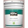 BEHR PREMIUM PLUS 5 gal. #N150-3 Cocoa Craving Semi-Gloss Enamel Low Odor Interior Paint & Primer