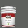 BEHR PREMIUM PLUS 5 gal. #N460-6 Hematite Flat Low Odor Interior Paint & Primer