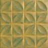 A La Maison Ceilings Perceptions Green Gold 1.6 ft. x 1.6 ft. Decorative Foam Glue Up Ceiling Tile (21.6 sq. ft./case)