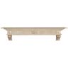 Pearl 5 ft. Unfinished Paint and Stain Grade Cap-Shelf Mantel