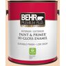 BEHR PREMIUM PLUS 1 gal. #BXC-37 Miami Stucco Hi-Gloss Enamel Interior/Exterior Paint & Primer