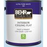 BEHR PREMIUM PLUS 1 gal. #560A-2 Morning Breeze Ceiling Flat Interior Paint