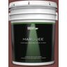 BEHR MARQUEE 5 gal. #ICC-82 Library Red Semi-Gloss Enamel Exterior Paint & Primer