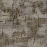 Italian Textures 2 Brown/Grey Block Texture Vinyl on Non-Woven Non-Pasted Wallpaper Roll (Covers 57.75 sq.ft.)
