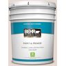 BEHR PREMIUM PLUS 5 gal. #T13-11 Bees Knees Satin Enamel Low Odor Interior Paint & Primer