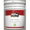 BEHR PREMIUM PLUS 5 gal. #PPU18-16 Elephant Skin Flat Low Odor Interior Paint & Primer