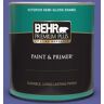 BEHR PREMIUM PLUS 1 qt. #P550-6 Wizards Potion Semi-Gloss Enamel Exterior Paint & Primer