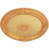 AFD 36 in. x 2.50 in. x 36 in. Golden Round Chandelier Polysterene Ceiling Medallion Moulding