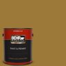 BEHR PREMIUM PLUS 1 gal. #M300-7 Persian Gold Flat Exterior Paint & Primer