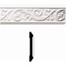 Focal-JMlab 3/4 in. x 4-7/8 in. x 96 in. Primed Polyurethane Rococo Frieze Moulding