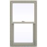 JELD-WEN 23.5 in. x 41.5 in. V-2500 Series Desert Sand Vinyl Single Hung Window with Fiberglass Mesh Screen