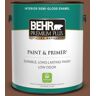 BEHR PREMIUM PLUS 1 gal. #ECC-54-3 Wild Stallion Semi-Gloss Enamel Low Odor Interior Paint & Primer