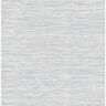 NextWall Dove Grey and Bluestone Cyrus Faux Grasscloth Vinyl Peel and Stick Wallpaper Roll (30.75 sq. ft.)