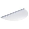 Ultra Protect 41 in. x 19 in. Semi-Round Clear Polycarbonate Window Well Cover