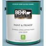 BEHR PREMIUM PLUS 1 gal. #S480-3 Sydney Harbour Semi-Gloss Enamel Low Odor Interior Paint & Primer