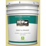 BEHR PREMIUM PLUS 5 gal. #T17-16 Thats My Lime Semi-Gloss Enamel Low Odor Interior Paint & Primer