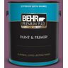 BEHR PREMIUM PLUS 1 gal. #M110-7 Euphoric Magenta Satin Enamel Exterior Paint & Primer