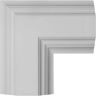 Ekena Millwork 14 in. Inner Corner for 8 in. Deluxe Coffered Ceiling System