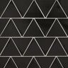 Bedrosians Triangolo Triangle 5 in. x 5 in. Matte Black Ceramic Tile (1.43 sq. ft./Carton)