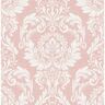 NextWall Light Pink Cora Damask Vinyl Peel and Stick Wallpaper Roll (Covers 30.75 sq. ft.)