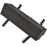 ClipStone 12 in. x 3 in. Black Universal Trim Stone