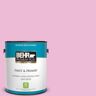 BEHR PREMIUM PLUS 1 gal. #690A-3 Sweet Taffy Satin Enamel Low Odor Interior Paint & Primer