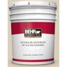 BEHR PREMIUM PLUS 5 gal. #BWC-26 Stucco Tan Hi-Gloss Enamel Interior/Exterior Paint