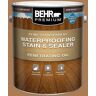 BEHR PREMIUM 1 gal. #RS-06 Dark Walnut Semi-Transparent Penetrating Oil-Based Exterior Waterproofing Wood Stain