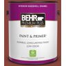 BEHR PREMIUM PLUS 1 gal. #ECC-46-3 Red Hawk Eggshell Enamel Low Odor Interior Paint & Primer