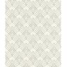 rasch Rooney White Fan Paper Strippable Roll (Covers 56.4 sq. ft.)