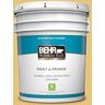 BEHR PREMIUM PLUS 5 gal. #MQ4-13A Celebration Satin Enamel Low Odor Interior Paint & Primer