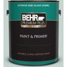 BEHR PREMIUM PLUS 1 gal. #490E-3 Celtic Gray Semi-Gloss Enamel Exterior Paint & Primer