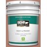 BEHR PREMIUM PLUS 5 gal. #PPU2-11 Mars Red Semi-Gloss Enamel Low Odor Interior Paint & Primer